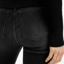 Haldan Mid-Rise Bootcut Jeans Women Denim