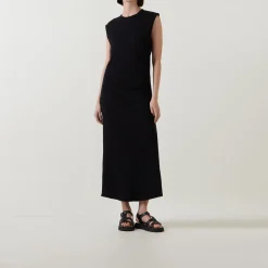 Clearance Haley Side Slit Flared Dress Women Dresses