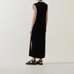 Clearance Haley Side Slit Flared Dress Women Dresses