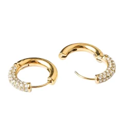 Outlet Half N Half Hoop Earrings Women Earrings