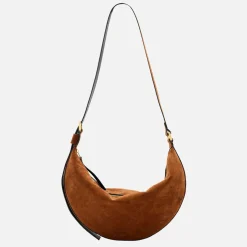New Halfmoon Suede Shoulder Bag Women Shoulder Bags