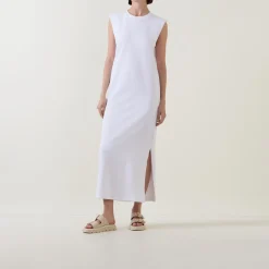 Best Halley Side Slit Flared Dress Women Dresses