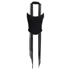 Clearance Hallie Neck Scarf Corset Women Tops