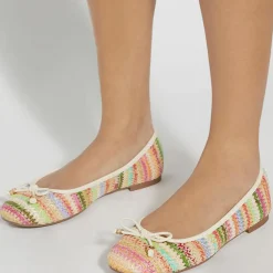 Online Hallo Charm-Detail Ballet Flats Women Flats