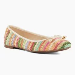 Online Hallo Charm-Detail Ballet Flats Women Flats