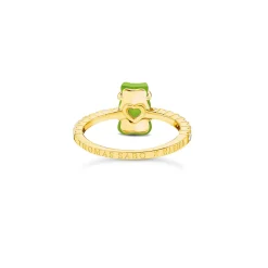 Clearance Haribo Green Goldbear Ring Women Rings