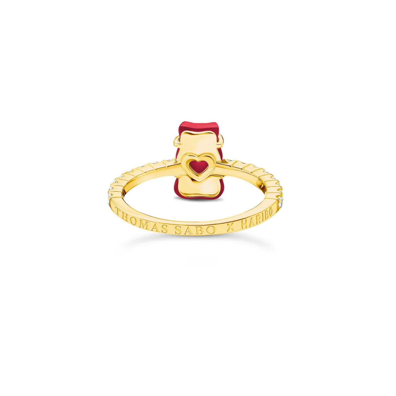 Clearance Haribo Red Goldbear Ring Women Rings