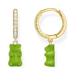 Hot Haribo Single Goldbear Hoop Earring Women Earrings