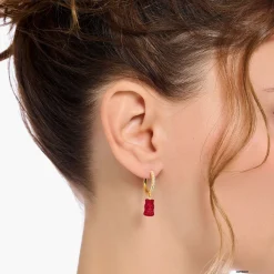 Online Haribo Single Goldbear Hoop Earring Women Earrings