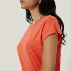 Outlet Harlech Slub T-Shirt Women Tops