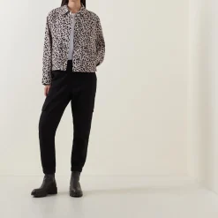 Harley Leopard Overshirt Women Coats & Jackets