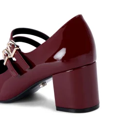 Hot Harper Patent Mary Jane Block Heels Women Heels