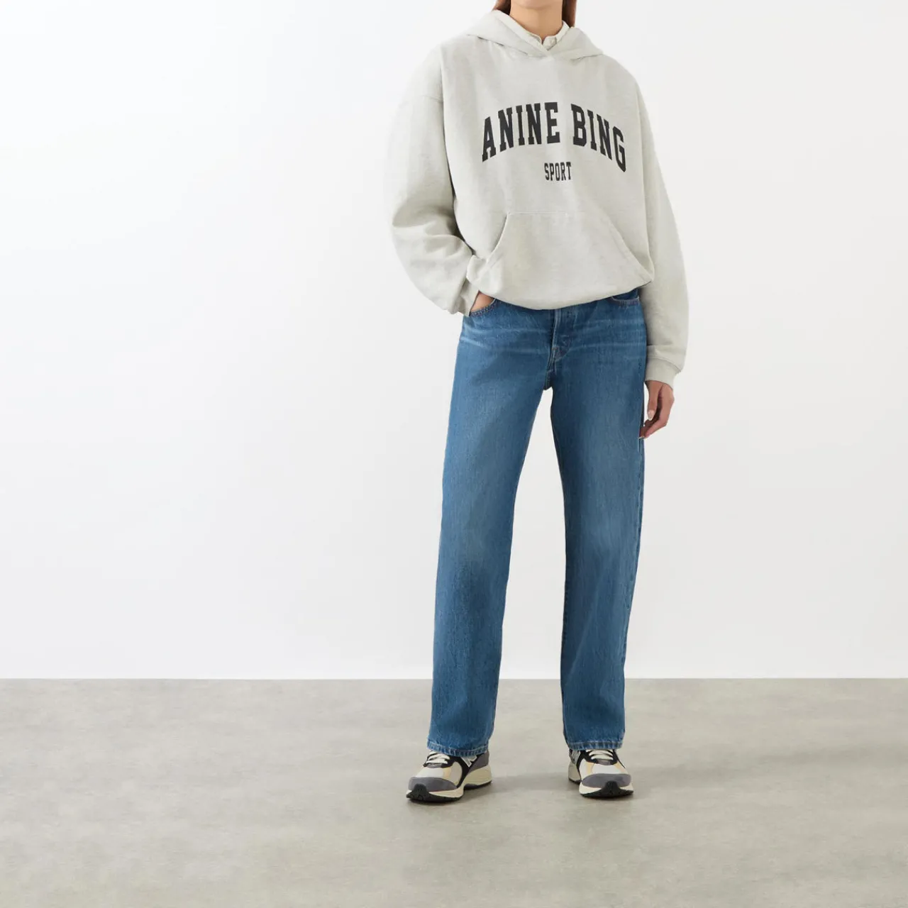 Clearance Harvey Logo Oversized Hoodie Women Sweatshirts & Hoodies
