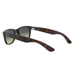 New Havana New Wayfarer Green Lens Sunglasses Brown Women Sunglasses