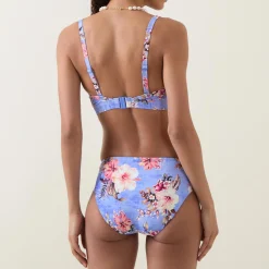 Hot Hawaii Mid-Rise Bikini Bottoms Women Swimwear & Beachwear