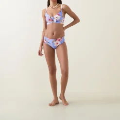 Best Hawaii Tie Front Bikini Top Women Swimwear & Beachwear