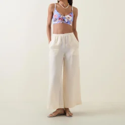 Best Hawaii Tie Front Bikini Top Women Swimwear & Beachwear