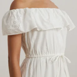 Outlet Hazfrell Embroidered Tiered Dress Women Dresses