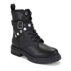 Outlet Headline Combat Coin Biker Boots Women Boots
