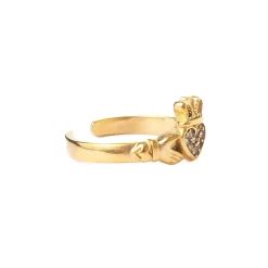 Heart Crown Ring Women Rings