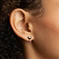 Best Heart Drop Stud Earrings Women Earrings