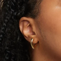 Hot Heart Open Hoop Earrings Women Earrings