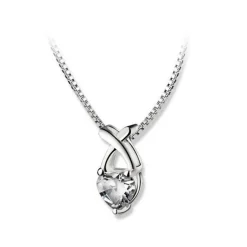 Heart Pendant Necklace Women Charms