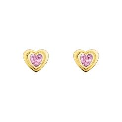New Heart-Shaped Stud Earrings Women Earrings