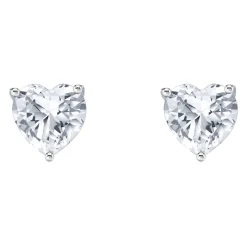 Online Heart-Shaped Zirconia Stud Earrings Women Earrings