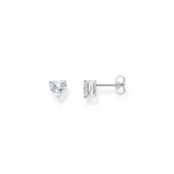 Online Heart-Shaped Zirconia Stud Earrings Women Earrings