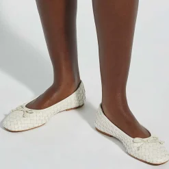Hot Heat Woven Ballet Flats Women Flats