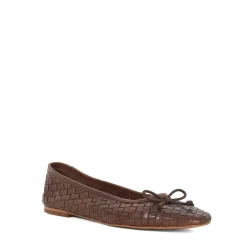 Clearance Heat Woven Bow Ballet Flats Women Flats