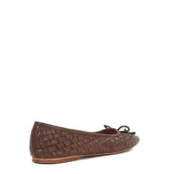 Clearance Heat Woven Bow Ballet Flats Women Flats