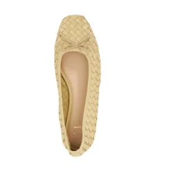 Sale Heat Woven Bow Ballet Flats Women Flats