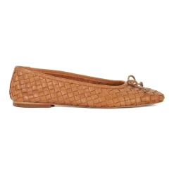Best Heat Woven Bow Ballet Flats Women Flats