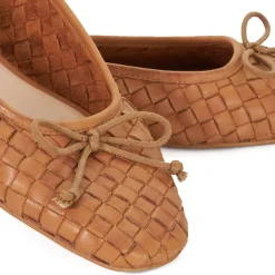 Best Heat Woven Bow Ballet Flats Women Flats