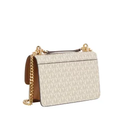 Sale Heather Logo-Canvas Shoulder Bag Women Shoulder Bags