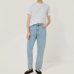 Online Heavy Solid T-Shirt Women Tops