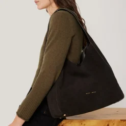 Heckfield Suede Tote Bag Women Tote Bags