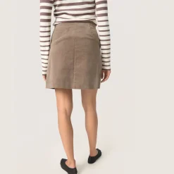 Online Helle Velvet Mini Skirt Women Skirts