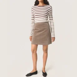 Online Helle Velvet Mini Skirt Women Skirts