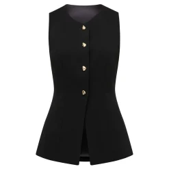 Clearance Hendrix Longline Waistcoat Women Coats & Jackets