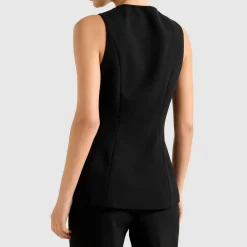 Clearance Hendrix Longline Waistcoat Women Coats & Jackets
