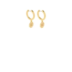 New Heritage Bloom Huggies Drop Earrings Women Earrings