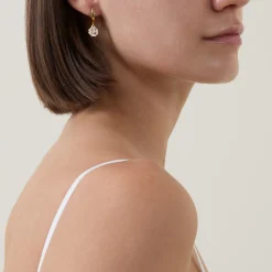 New Heritage Bloom Huggies Drop Earrings Women Earrings