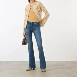 Heritage High-Rise Bootcut Jeans Women Denim