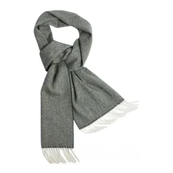 Outlet Herringbone Lambswool Scarf Women Scarves
