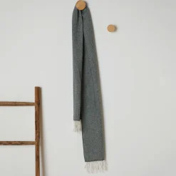 Outlet Herringbone Lambswool Scarf Women Scarves