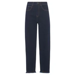 High Waist Barrel Leg Jean Women Denim