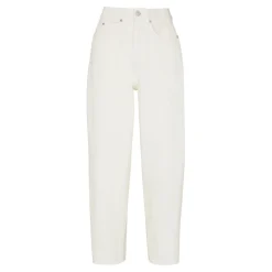 Discount High Waist Barrel Leg Jeans Women Denim